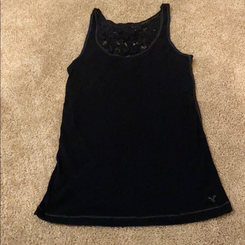 American eagle tank top black